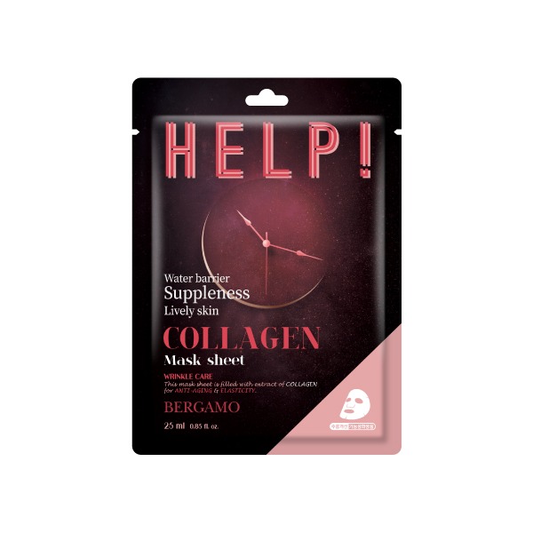 Bergamo Help! Collagen Mask Pack (10ea)