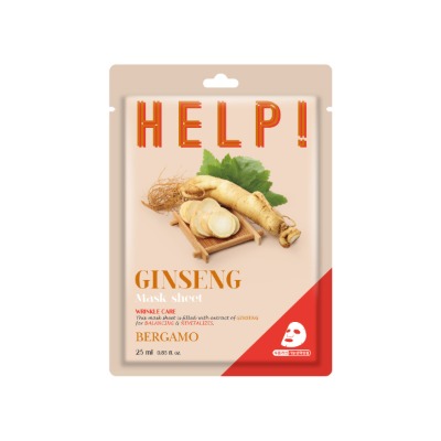 Bergamo Help! Ginseng Mask Pack (10ea)